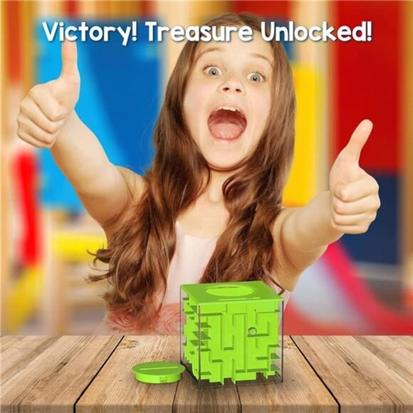 Money Gift Boxes for Cash, Money Puzzle Box for Cash Gift, Money Gift Holder - Picture 5 of 6